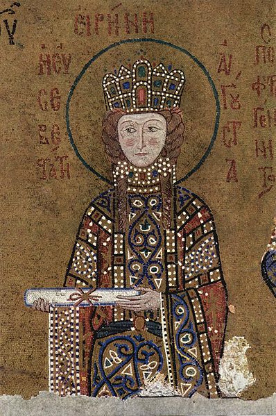 Irene  Byzantine Empress Consort with John II Comnenus  ca 1122 Hagia Sophia